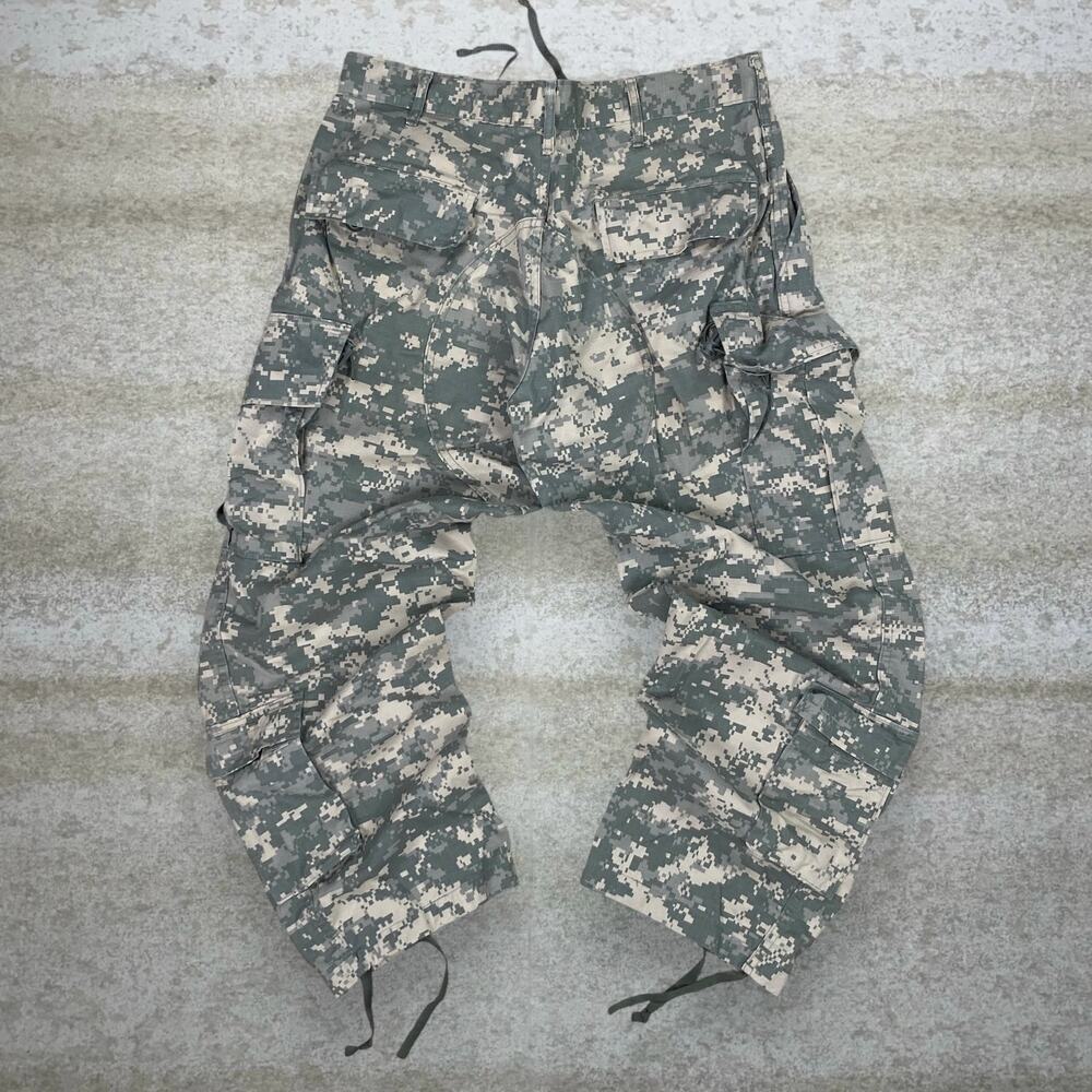Vintage 90s Military Tactical Pants 32x26 Baggy Wide Leg Digital Camo